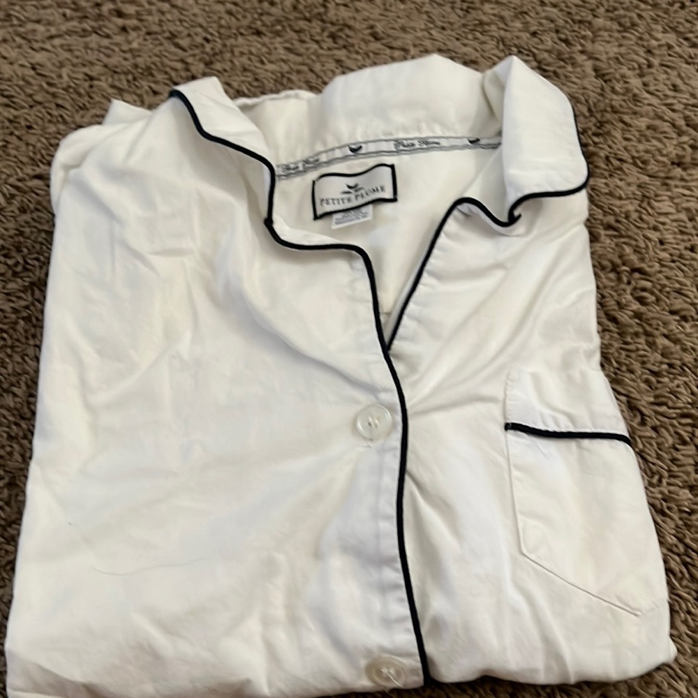 Petite plume medium short sleeve and short pj set